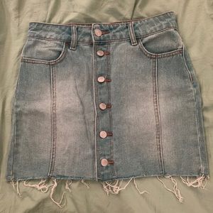 Pacsun Jean Skirt